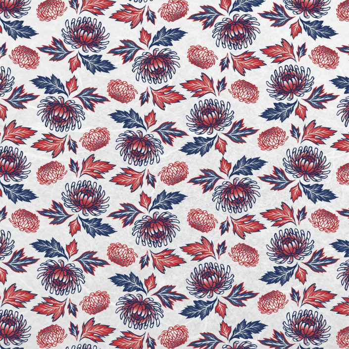03 - Kiku flower/Chrysanthemum (菊) pattern