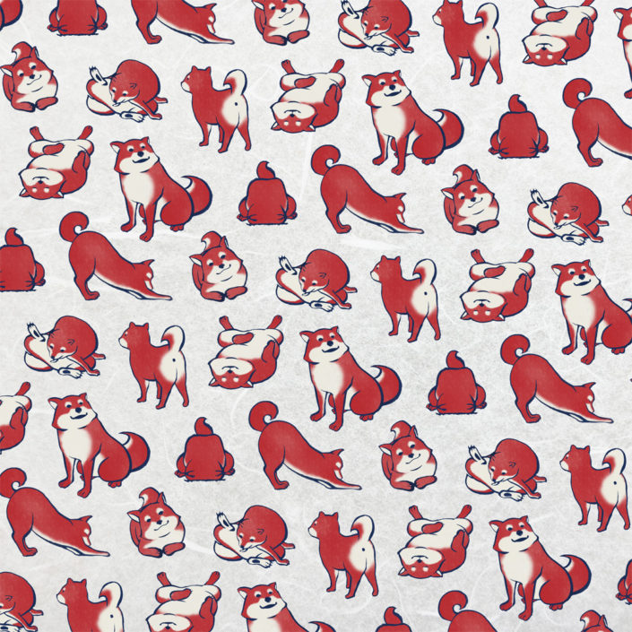 18 - Shiba inu/Shiba dog (柴犬)﻿ pattern
