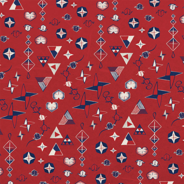 19 - Origami (折り紙)﻿ pattern