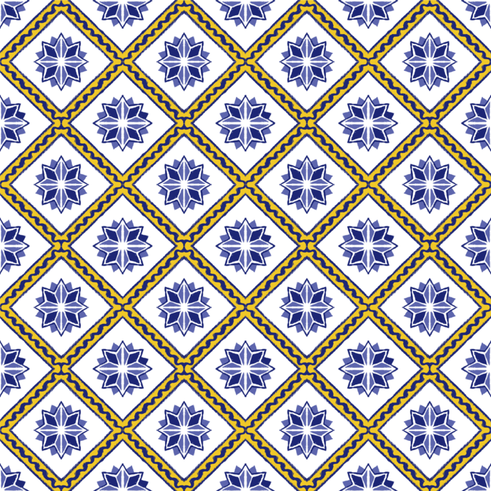 Lisbon Azulejos - Azul #6
